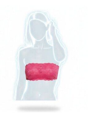Cosabella  Flirtie Bandeau Bra Pink  M  Made in Italy  NEW WO TAGS!
